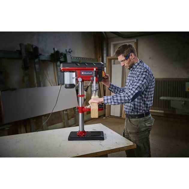 Einhell Верстат свердлильний TC-BD 630/1 630Вт 250-2400об·хв виліт 126мм патрон В16 1.5-16мм 19.4кг, фото , зображення 9 | SNABZHENIE.com.ua Einhell Верстат свердлильний TC-BD 630/1 630Вт 250-2400об·хв виліт 126мм патрон В16 1.5-16мм 19.4кг, фото , зображення 9 | SNABZHENIE.com.ua