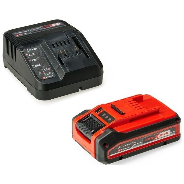 Einhell Набір акумулятора та зарядного пристрою Starter Kit PXC, 1х18В, 4А•год, 1.02кг, ЗП, фото  | SNABZHENIE.com.ua