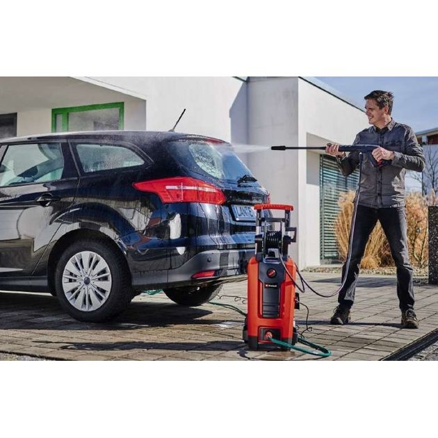 Einhell Мінімийка високого тиску TE-HP 140, 1900Вт, 140бар, 420л/год, шланг 5м, 11.5кг, фото , изображение 8 | SNABZHENIE.com.ua Einhell Мінімийка високого тиску TE-HP 140, 1900Вт, 140бар, 420л/год, шланг 5м, 11.5кг, фото , изображение 8 | SNABZHENIE.com.ua