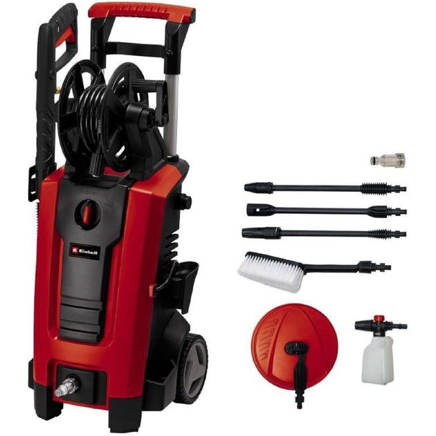 Einhell Мінімийка високого тиску TE-HP 140, 1900Вт, 140бар, 420л/год, шланг 5м, 11.5кг, фото  | SNABZHENIE.com.ua
