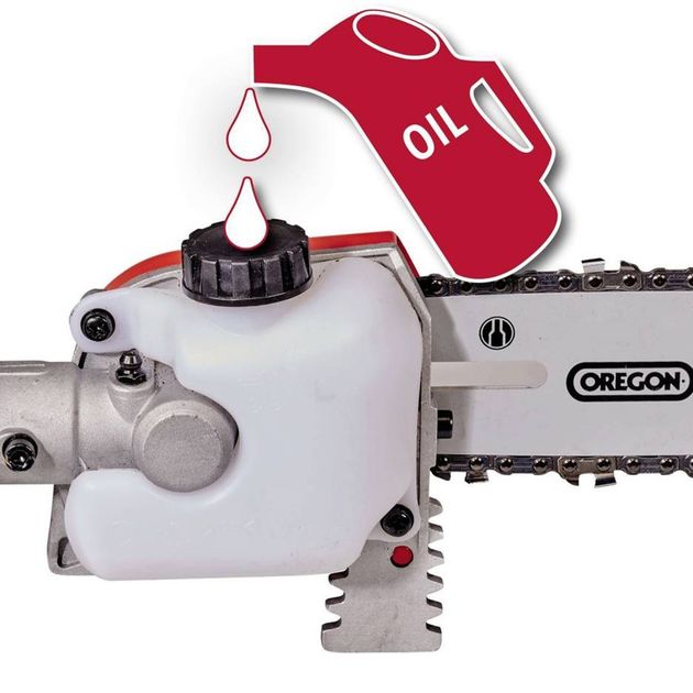 Einhell Кущоріз-висоторіз телескопічний GC-HC 90/2046 T 900Вт - набір з 2 насадок: кущоріз 460мм і пилка 200мм 6.1кг, фото , изображение 6 | SNABZHENIE.com.ua Einhell Кущоріз-висоторіз телескопічний GC-HC 90/2046 T 900Вт - набір з 2 насадок: кущоріз 460мм і пилка 200мм 6.1кг, фото , изображение 6 | SNABZHENIE.com.ua