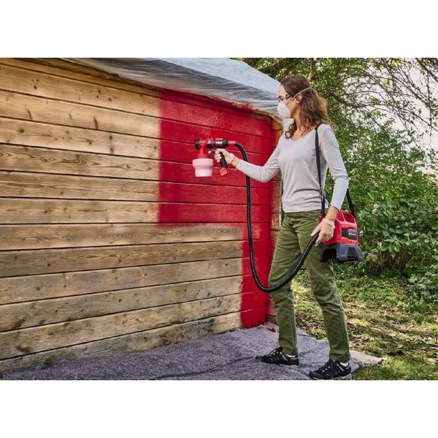 Einhell Фарборозпилювач акумуляторний TE-SY 18/90 Li - Solo 18В 1000мл·хв бачок 1200мл без АКБ та ЗП, фото , изображение 7 | SNABZHENIE.com.ua Einhell Фарборозпилювач акумуляторний TE-SY 18/90 Li - Solo 18В 1000мл·хв бачок 1200мл без АКБ та ЗП, фото , изображение 7 | SNABZHENIE.com.ua