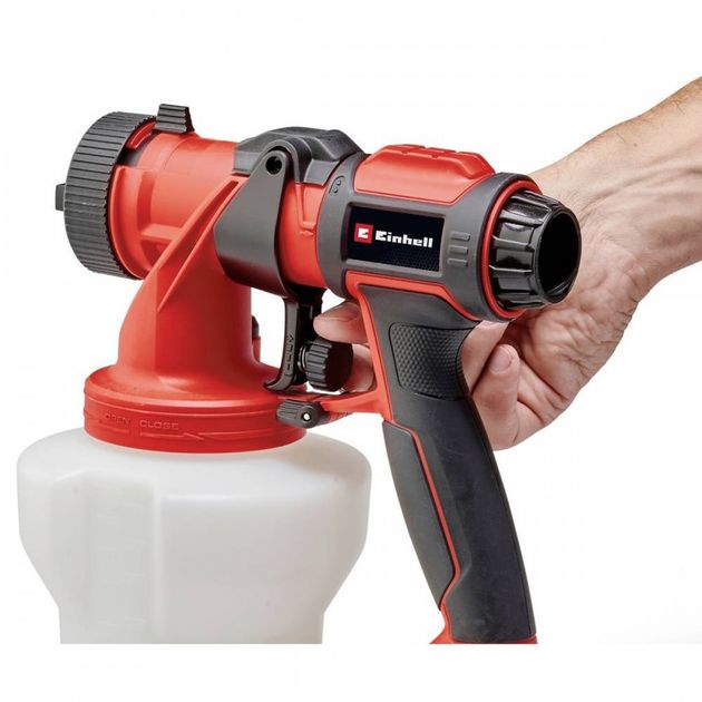 Einhell Фарборозпилювач акумуляторний TE-SY 18/90 Li - Solo 18В 1000мл·хв бачок 1200мл без АКБ та ЗП, фото , изображение 5 | SNABZHENIE.com.ua Einhell Фарборозпилювач акумуляторний TE-SY 18/90 Li - Solo 18В 1000мл·хв бачок 1200мл без АКБ та ЗП, фото , изображение 5 | SNABZHENIE.com.ua