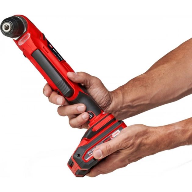 Einhell Дриль кутова акумуляторна TE-AD 18 Li - Solo PXC 18В 1100 об·хв 45Нм патрон 10мм 1.22кг без АКБ та ЗП, фото , изображение 3 | SNABZHENIE.com.ua Einhell Дриль кутова акумуляторна TE-AD 18 Li - Solo PXC 18В 1100 об·хв 45Нм патрон 10мм 1.22кг без АКБ та ЗП, фото , изображение 3 | SNABZHENIE.com.ua