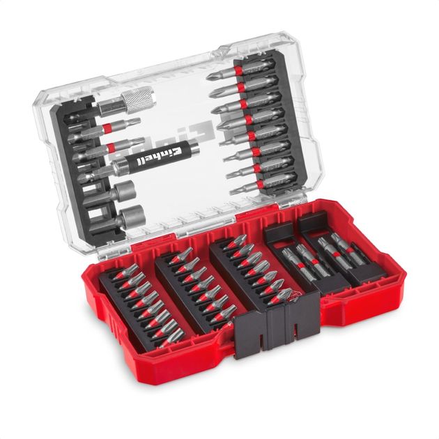 Einhell Біти, набір 42шт, HEX, PH, PZ, Torx, 50мм, кейс, фото , изображение 2 | SNABZHENIE.com.ua Einhell Біти, набір 42шт, HEX, PH, PZ, Torx, 50мм, кейс, фото , изображение 2 | SNABZHENIE.com.ua
