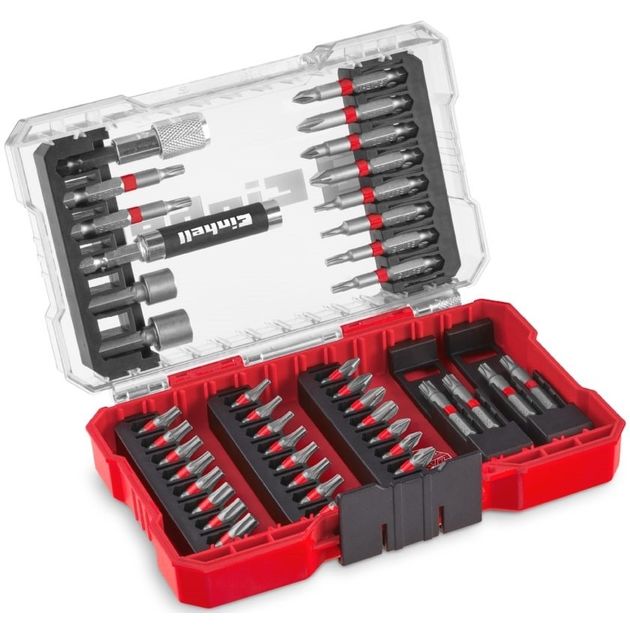 Einhell Біти, набір 42шт, HEX, PH, PZ, Torx, 50мм, кейс, фото  | SNABZHENIE.com.ua