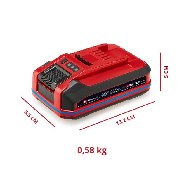 Einhell Акумулятор PXC Plus SEALED 18В 3А·год 900Вт 0.58кг, фото , изображение 5 | SNABZHENIE.com.ua Einhell Акумулятор PXC Plus SEALED 18В 3А·год 900Вт 0.58кг, фото , изображение 5 | SNABZHENIE.com.ua