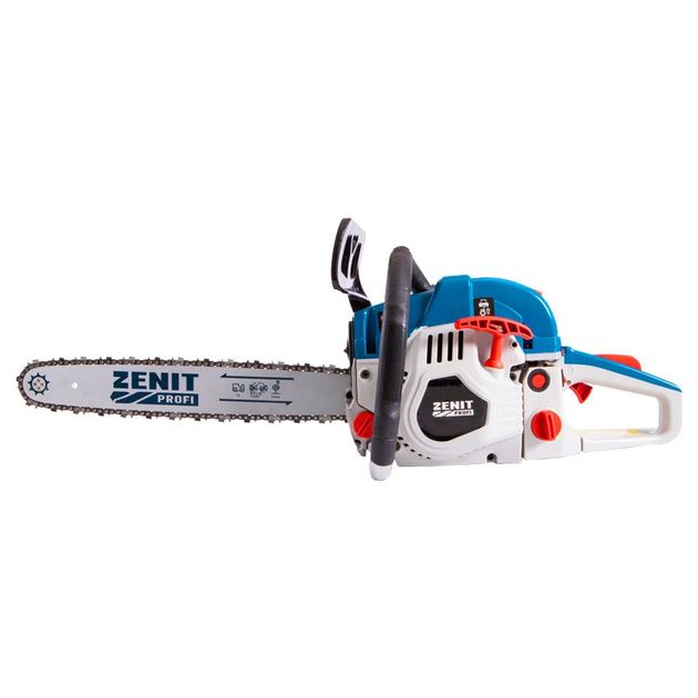 ZENIT Пила ланцюгова бензинова Профі БПЛ-455/2600 45см 52см3 6.5кг, фото , зображення 2 | SNABZHENIE.com.ua