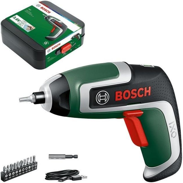 Bosch Викрутка акумуляторна IXO 7 3.6В 3·5.5Нм 215об·хв 0.32кг, фото , изображение 4 | SNABZHENIE.com.ua Bosch Викрутка акумуляторна IXO 7 3.6В 3·5.5Нм 215об·хв 0.32кг, фото , изображение 4 | SNABZHENIE.com.ua