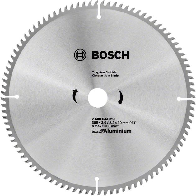 Bosch Диск пиляльний Eco for Aluminium 305x30-96T, фото  | SNABZHENIE.com.ua
