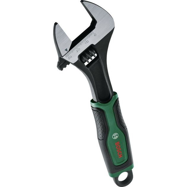 Bosch Ключ розвідний, робочий діапазон 0-32мм, 208мм, CrV, фото  | SNABZHENIE.com.ua