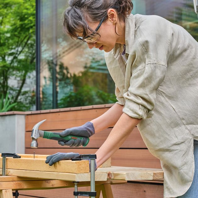 Bosch Молоток слюсарний 340г 24.2см руків'я скловолокно, фото , зображення 5 | SNABZHENIE.com.ua Bosch Молоток слюсарний 340г 24.2см руків'я скловолокно, фото , зображення 5 | SNABZHENIE.com.ua