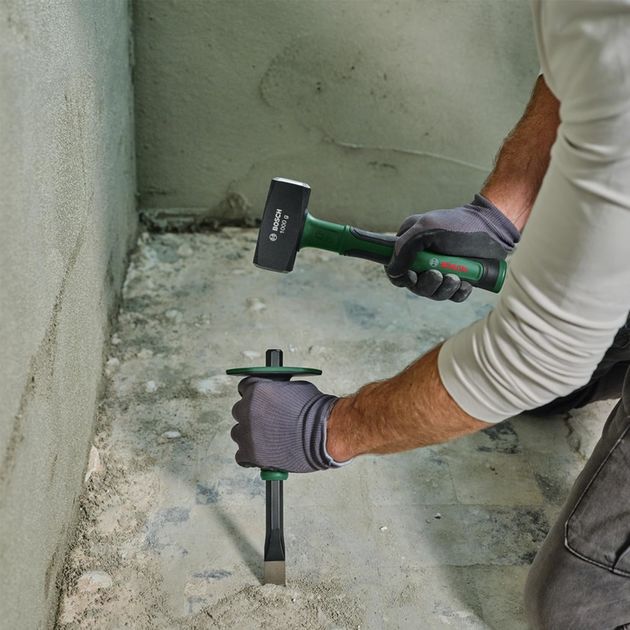 Bosch Зубило плоске, 250x102x81мм, захист руки, CrV, фото , изображение 4 | SNABZHENIE.com.ua Bosch Зубило плоске, 250x102x81мм, захист руки, CrV, фото , изображение 4 | SNABZHENIE.com.ua