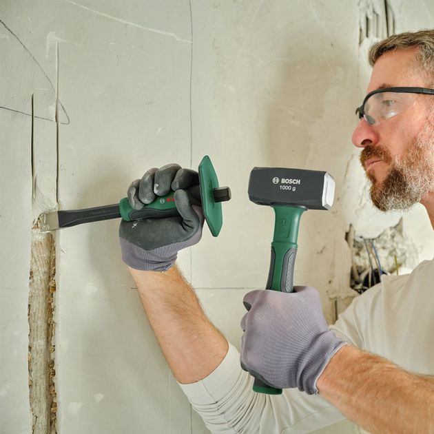 Bosch Зубило плоске, 250x102x81мм, захист руки, CrV, фото , изображение 3 | SNABZHENIE.com.ua Bosch Зубило плоске, 250x102x81мм, захист руки, CrV, фото , изображение 3 | SNABZHENIE.com.ua