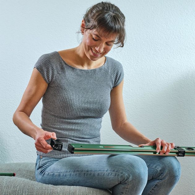 Bosch Рівень, 60см, 2 капсули, алюмінієвий, фото , изображение 4 | SNABZHENIE.com.ua