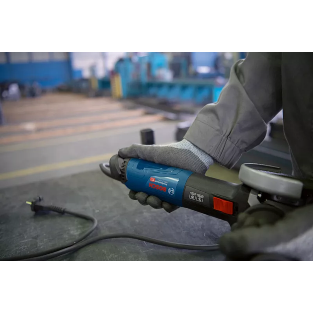 Bosch Шліфмашина кутова GWS 17-125 125мм 1700Вт 11500об·хв 2.2кг, фото , зображення 6 | SNABZHENIE.com.ua Bosch Шліфмашина кутова GWS 17-125 125мм 1700Вт 11500об·хв 2.2кг, фото , зображення 6 | SNABZHENIE.com.ua