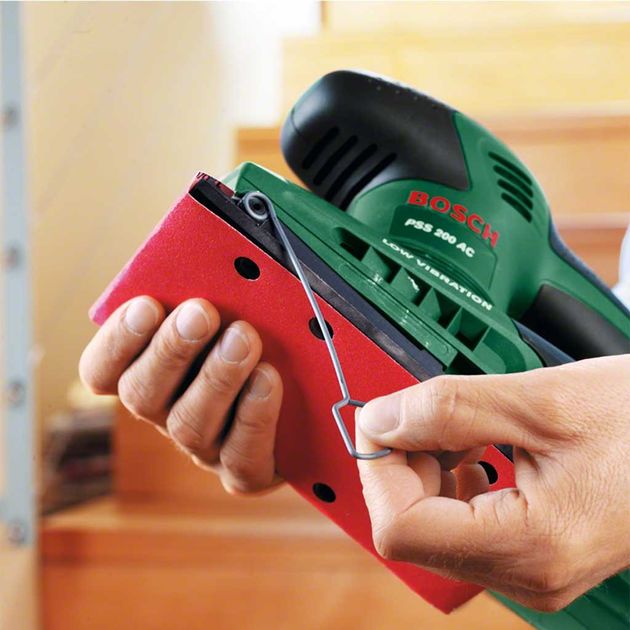 Bosch Шліфмашина вібраційна PSS 200 AC 200Вт платформа 93x230 24000кол·хв 1.6кг, фото , зображення 4 | SNABZHENIE.com.ua Bosch Шліфмашина вібраційна PSS 200 AC 200Вт платформа 93x230 24000кол·хв 1.6кг, фото , зображення 4 | SNABZHENIE.com.ua