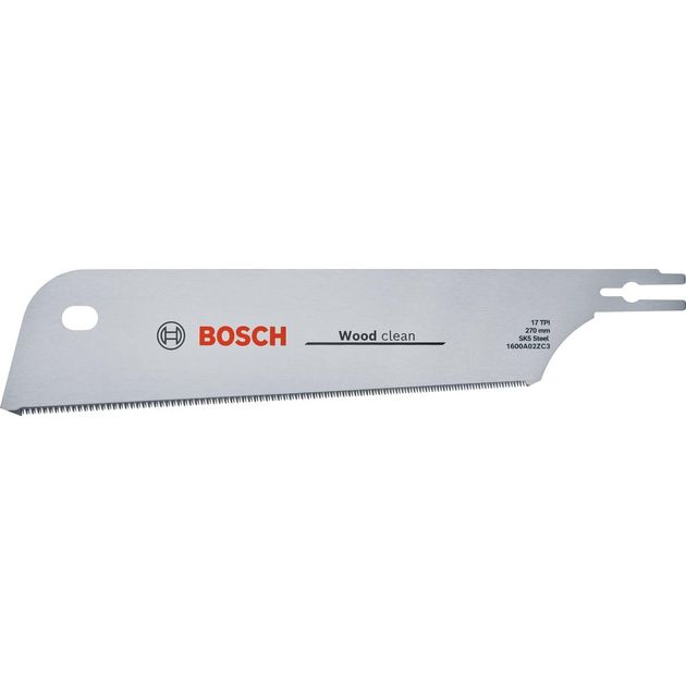 Bosch Полотно пиляльне для шабельної пилки Kataba/Dozuki по дереву, 17TPI, 270мм, фото , зображення 2 | SNABZHENIE.com.ua Bosch Полотно пиляльне для шабельної пилки Kataba/Dozuki по дереву, 17TPI, 270мм, фото , зображення 2 | SNABZHENIE.com.ua