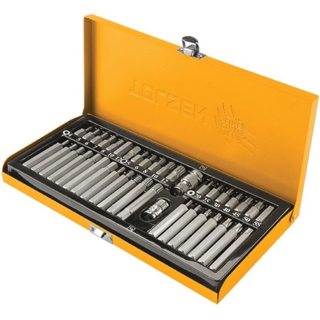 Tolsen Біти, набір 40шт, 3/8", HX, M, Torx, кейс, фото  | SNABZHENIE.com.ua