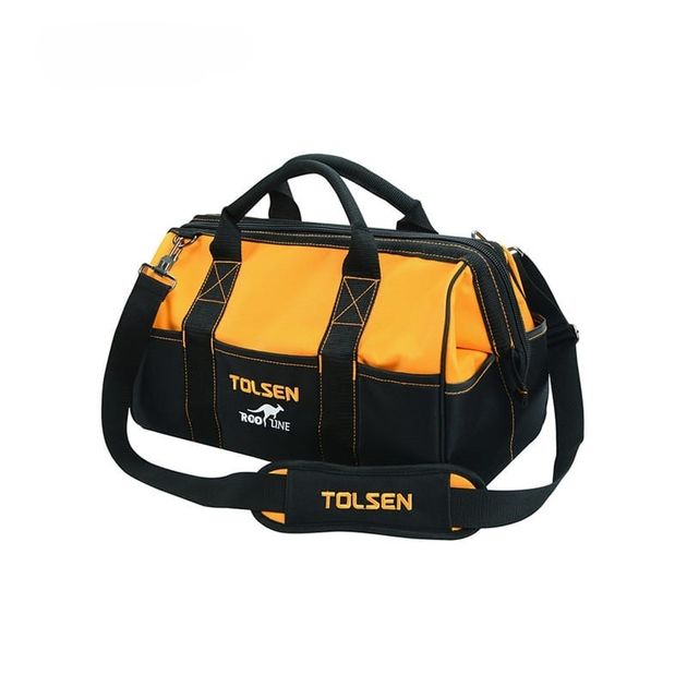 Tolsen Сумка для інструменту Профі, 17", жорстка конструкція, 50х43х43см, фото , изображение 2 | SNABZHENIE.com.ua Tolsen Сумка для інструменту Профі, 17", жорстка конструкція, 50х43х43см, фото , изображение 2 | SNABZHENIE.com.ua