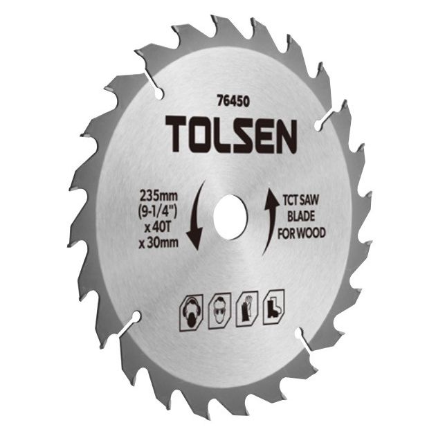 Tolsen Диск пильний по дереву, 185х40Tх30мм, фото  | SNABZHENIE.com.ua