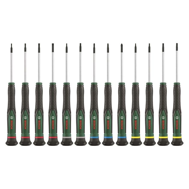 Bosch Набір високоточних викруток Bosch 13 шт, сталь CrV, фото , изображение 2 | SNABZHENIE.com.ua