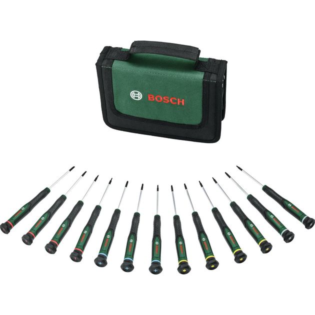 Bosch Набір високоточних викруток Bosch 13 шт, сталь CrV, фото , изображение 5 | SNABZHENIE.com.ua