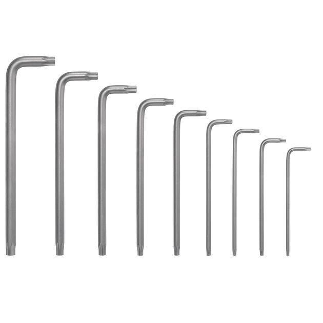 Bosch Ключі шестигранні, набір 9шт, T8-T40, фото , зображення 6 | SNABZHENIE.com.ua Bosch Ключі шестигранні, набір 9шт, T8-T40, фото , зображення 6 | SNABZHENIE.com.ua