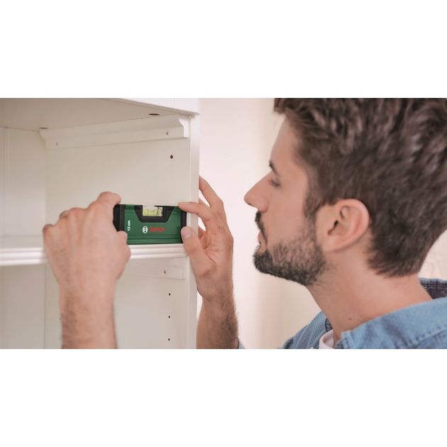 Bosch Рівень, 12см, 1 капсула, алюмінієвий корпус, фото , изображение 4 | SNABZHENIE.com.ua