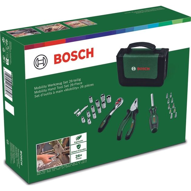 Bosch Набір інструментів, 26шт, універсальних, фото , зображення 5 | SNABZHENIE.com.ua