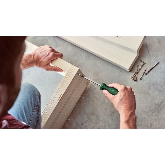 Bosch Викрутка набір 8шт, SL 4, 6.5 мм, PH1х100 мм, PH2х125 мм, PZ1х100 мм, PZ2х125 мм, Т20х100, Т25х100, фото , изображение 4 | SNABZHENIE.com.ua