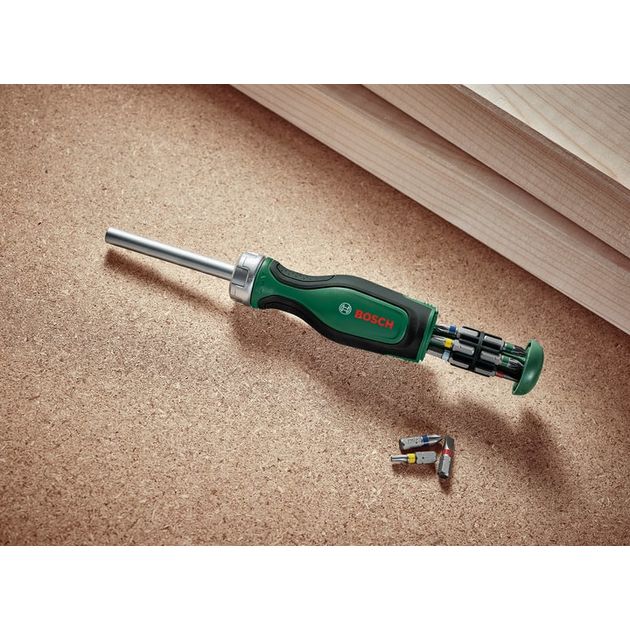 Bosch Викрутка 12 насадок, Tx, PZ, PH, SL, HEX, фото , изображение 4 | SNABZHENIE.com.ua