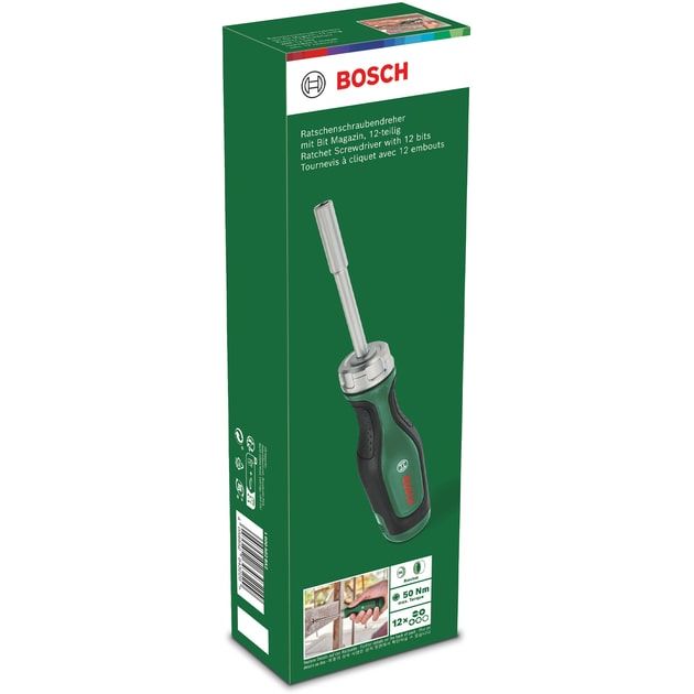 Bosch Викрутка 12 насадок, Tx, PZ, PH, SL, HEX, фото , изображение 10 | SNABZHENIE.com.ua