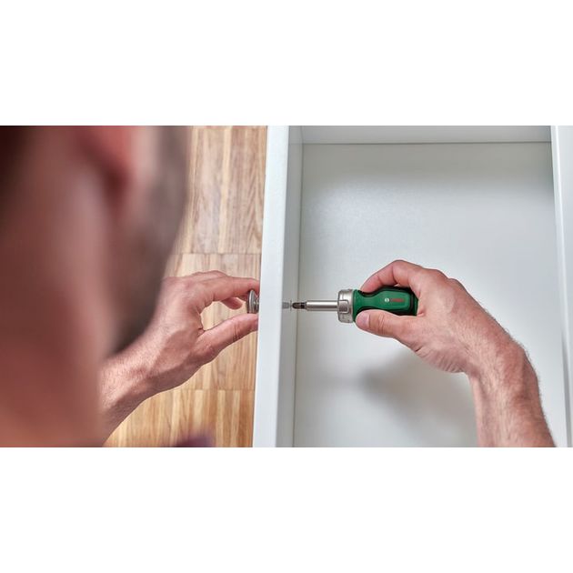 Bosch Викрутка з тріскачкою 6 насадок, фото , изображение 5 | SNABZHENIE.com.ua