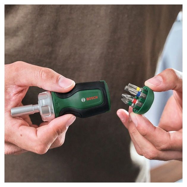 Bosch Викрутка з тріскачкою 6 насадок, фото , изображение 6 | SNABZHENIE.com.ua