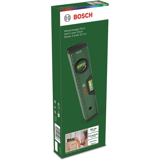 Bosch Рівень, 25см, 2 капсули, алюмінієвий корпус, фото , зображення 7 | SNABZHENIE.com.ua Bosch Рівень, 25см, 2 капсули, алюмінієвий корпус, фото , зображення 7 | SNABZHENIE.com.ua