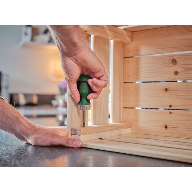 Bosch Викрутка з храповиком 6 насадок, фото , изображение 8 | SNABZHENIE.com.ua