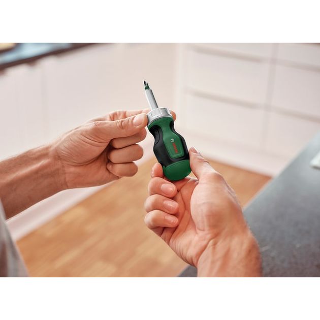 Bosch Викрутка з храповиком 6 насадок, фото , изображение 7 | SNABZHENIE.com.ua