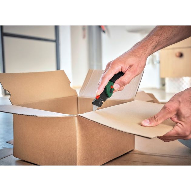 Bosch Ніж складний, трапецієподібне лезо,корпус пластик, 144мм, фото , изображение 7 | SNABZHENIE.com.ua