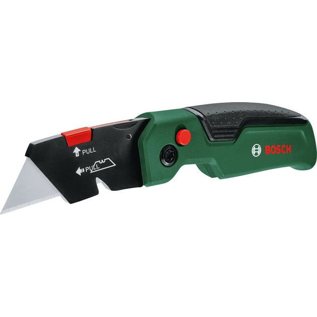 Bosch Ніж складний, трапецієподібне лезо,корпус пластик, 144мм, фото  | SNABZHENIE.com.ua