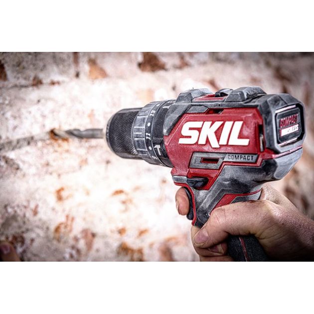 Skil Шурупокрут-дриль ударний акумуляторний 3075 CA Compact 20В 60Нм 500·1800об·хв 0.9кг без АКБ та ЗУ, фото , изображение 10 | SNABZHENIE.com.ua Skil Шурупокрут-дриль ударний акумуляторний 3075 CA Compact 20В 60Нм 500·1800об·хв 0.9кг без АКБ та ЗУ, фото , изображение 10 | SNABZHENIE.com.ua