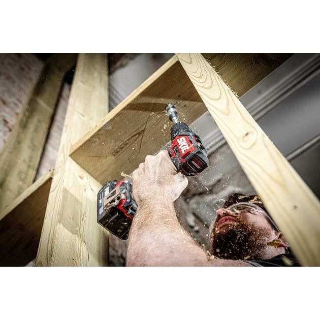 Skil Шурупокрут-дриль ударний акумуляторний 3075 CA Compact 20В 60Нм 500·1800об·хв 0.9кг без АКБ та ЗУ, фото , изображение 6 | SNABZHENIE.com.ua Skil Шурупокрут-дриль ударний акумуляторний 3075 CA Compact 20В 60Нм 500·1800об·хв 0.9кг без АКБ та ЗУ, фото , изображение 6 | SNABZHENIE.com.ua