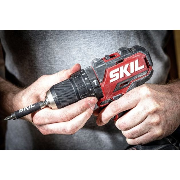 Skil Шурупокрут-дриль ударний акумуляторний 3075 CA Compact 20В 60Нм 500·1800об·хв 0.9кг без АКБ та ЗУ, фото , изображение 4 | SNABZHENIE.com.ua Skil Шурупокрут-дриль ударний акумуляторний 3075 CA Compact 20В 60Нм 500·1800об·хв 0.9кг без АКБ та ЗУ, фото , изображение 4 | SNABZHENIE.com.ua
