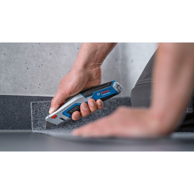 Bosch Ніж складний, трапецієподібне лезо,корпус пластик, 253мм, фото , зображення 3 | SNABZHENIE.com.ua Bosch Ніж складний, трапецієподібне лезо,корпус пластик, 253мм, фото , зображення 3 | SNABZHENIE.com.ua