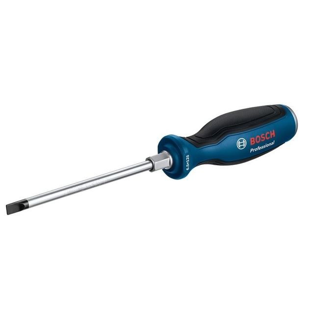 Bosch Викрутка плоска, прецизійна, SL6.5x125 мм, фото , изображение 2 | SNABZHENIE.com.ua