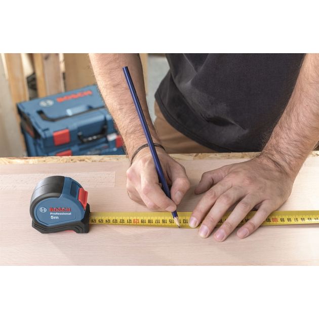 Bosch Рулетка, 5м х 19мм, фото , изображение 4 | SNABZHENIE.com.ua