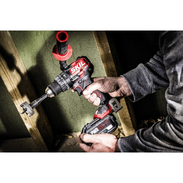 Skil Шуруповерт-дриль ударний акумуляторний 3085 CA XP 1х2.5А-год 130Нм 600-2100об-хв 1.65кг, фото , изображение 3 | SNABZHENIE.com.ua
