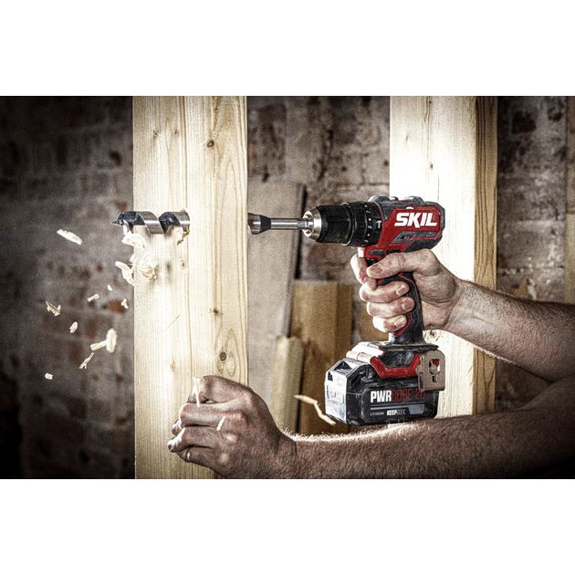 Skil Шуруповерт-дриль ударний акумуляторний 3075 CA Compact 20В 1х2.5А-год 60Нм 500-1800об-хв 0.9кг, фото , изображение 6 | SNABZHENIE.com.ua Skil Шуруповерт-дриль ударний акумуляторний 3075 CA Compact 20В 1х2.5А-год 60Нм 500-1800об-хв 0.9кг, фото , изображение 6 | SNABZHENIE.com.ua