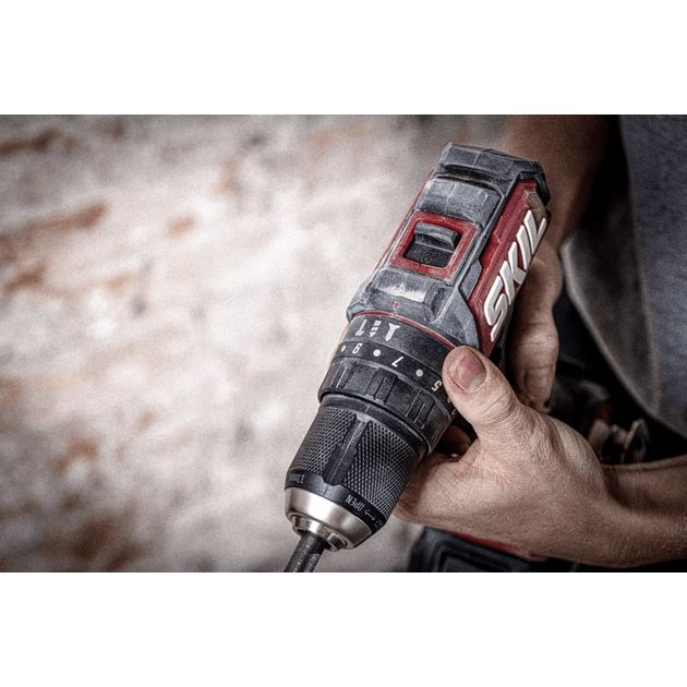 Skil Шуруповерт-дриль ударний акумуляторний 3075 CA Compact 20В 1х2.5А-год 60Нм 500-1800об-хв 0.9кг, фото , изображение 10 | SNABZHENIE.com.ua Skil Шуруповерт-дриль ударний акумуляторний 3075 CA Compact 20В 1х2.5А-год 60Нм 500-1800об-хв 0.9кг, фото , изображение 10 | SNABZHENIE.com.ua