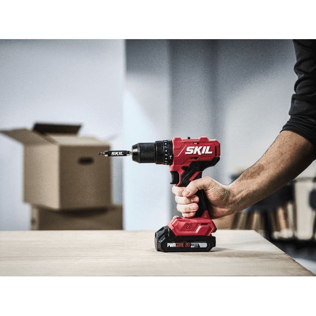 Skil Шурупокрут-дриль ударний акумуляторний 3021 HB 20В 2х2А·год 55Нм 450·1700об·хв 0.83кг кейс, фото , изображение 3 | SNABZHENIE.com.ua Skil Шурупокрут-дриль ударний акумуляторний 3021 HB 20В 2х2А·год 55Нм 450·1700об·хв 0.83кг кейс, фото , изображение 3 | SNABZHENIE.com.ua